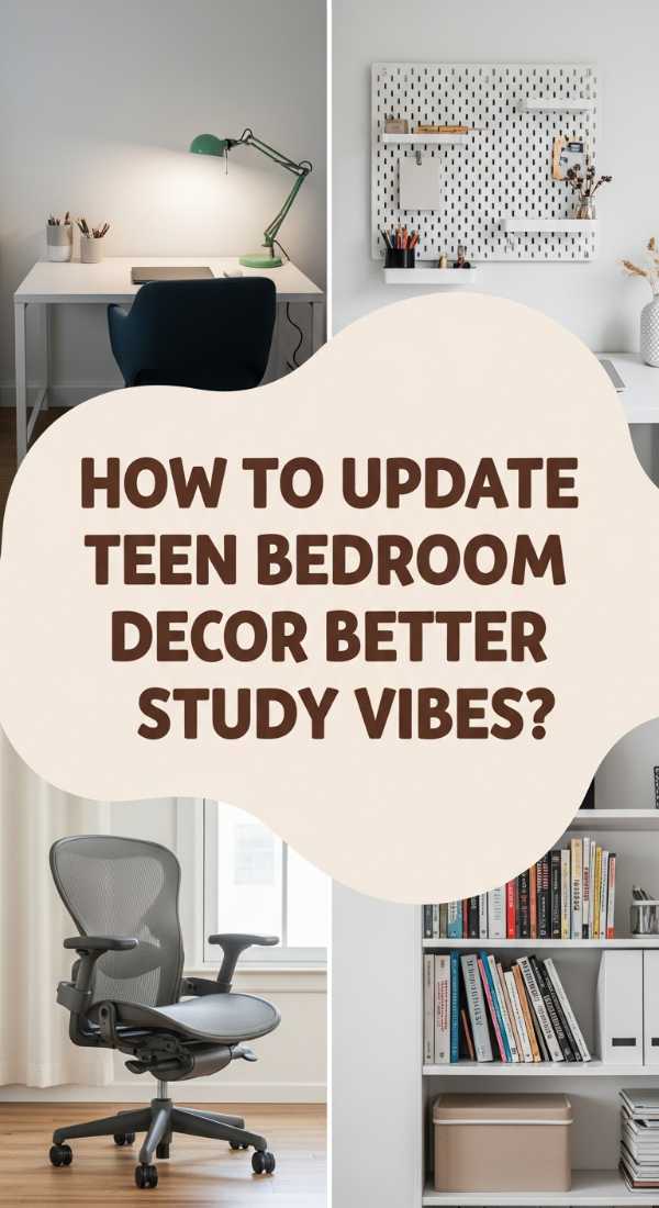 How To Update Teen Bedroom Decor For Better Study Vibes 69dde9093181e