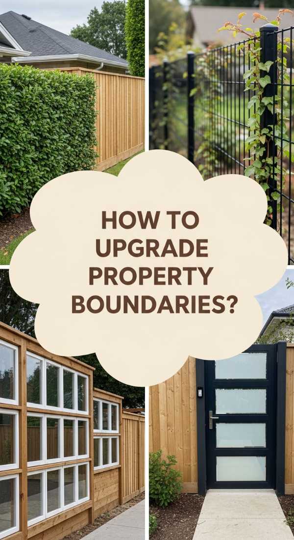 How To Upgrade Property Boundaries For Affordable Curb Appeal 69ef13a5a7f6b