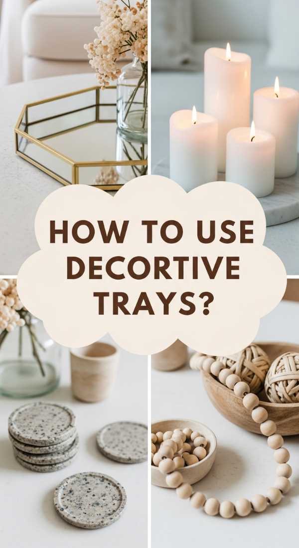 How To Use Decorative Trays For A Luxe Coffee Table Vibe 69e4b918dc8d6