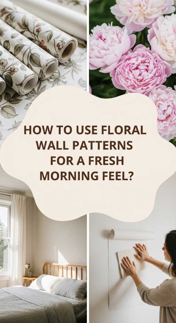 How To Use Floral Wall Patterns For A Fresh Morning Feel 69e5fe11f2880