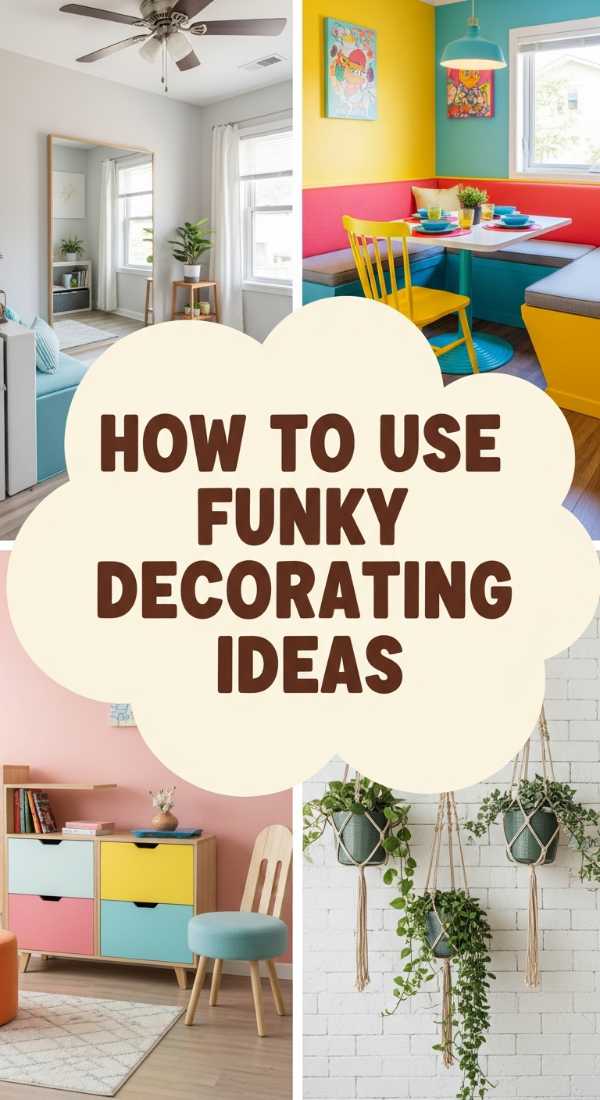 How To Use Funky Decorating Ideas For Small Apartment Living 69ecb0625bd88