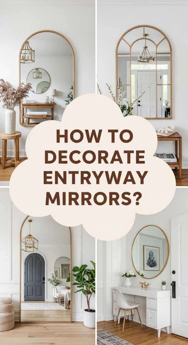 How To Use Mirror Decor For A Bright And Airy Foyer 69e4be0713c75