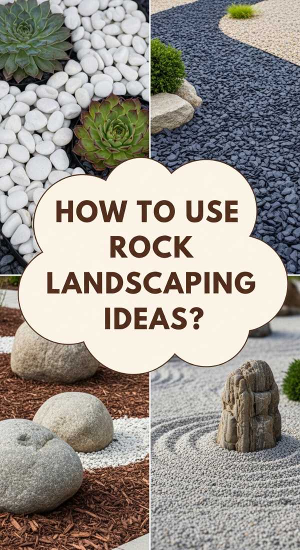 How To Use Rock Landscaping Ideas For A Modern Minimalist Yard 69ef173181b81