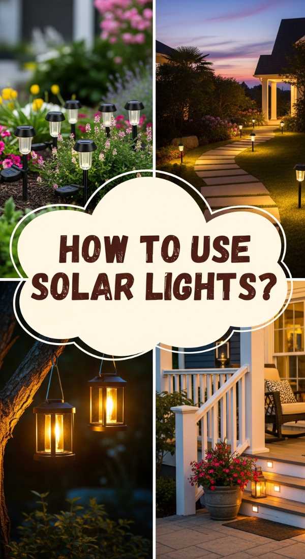 How To Use Solar Light Ideas For A Magical Evening Glow 69f0821123fd2