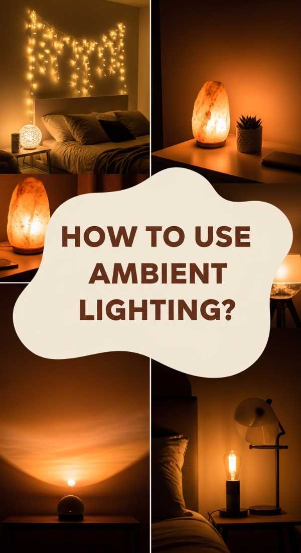 How To Use Warm Ambient Glows For A Soothing Nightly Routine 69edf96142105