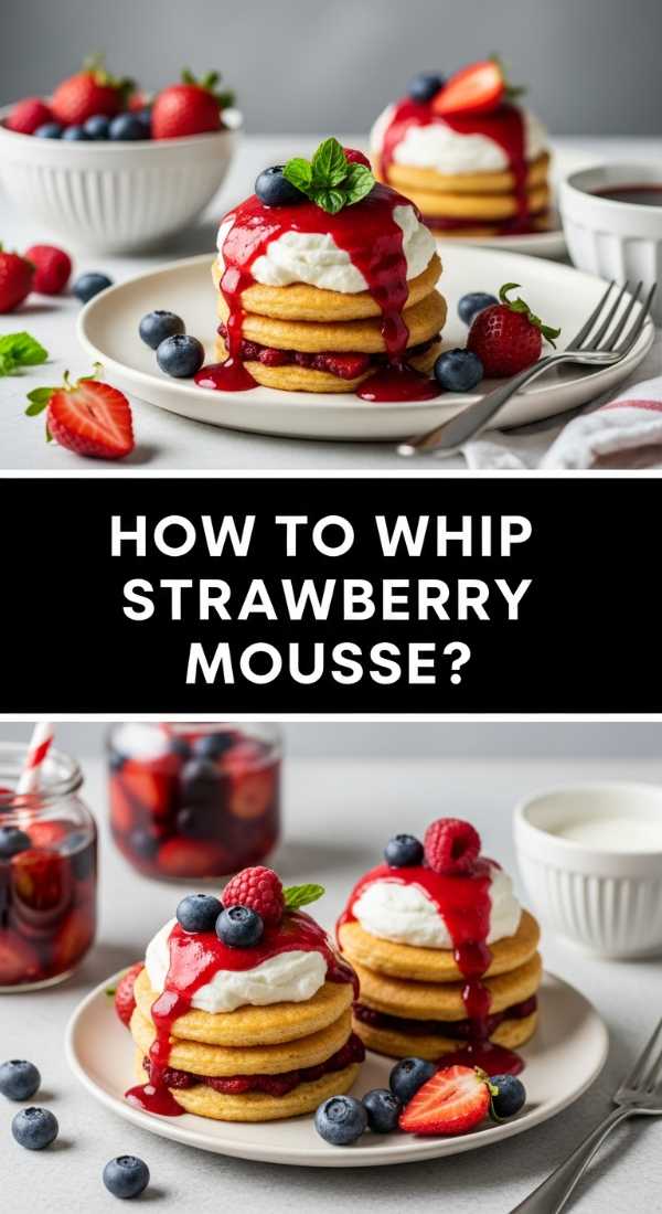 How To Whip Strawberry Mousse 69eba56514405