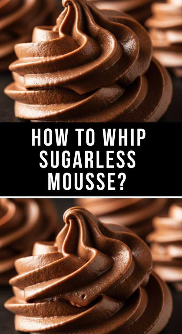 How To Whip Sugarless Mousse 69eba567abc37