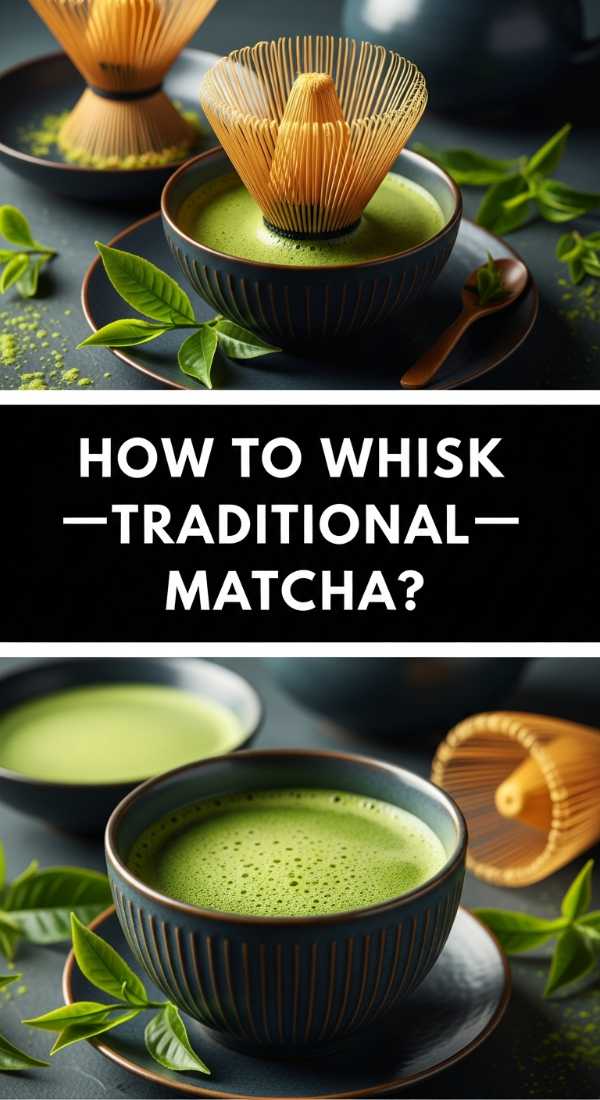 How to whisk traditional matcha?