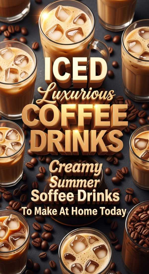 Iced Luxurious Coffee Drinks 69eeffd713477