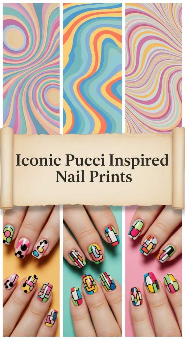 Iconic Pucci Inspired Nail Prints 69ee408978078