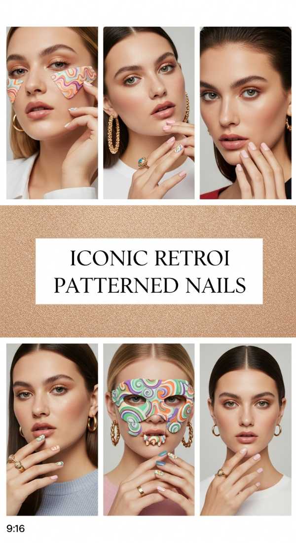 Iconic Retro Pucci Patterned Nails 69f24a62b9b0f