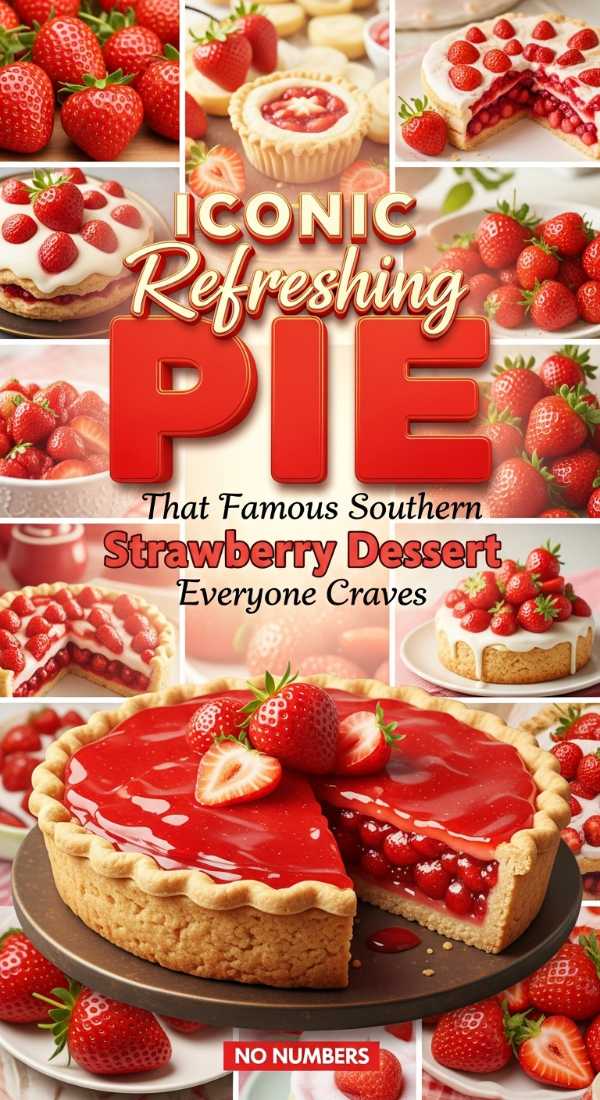 Iconic Southern Shoneys Strawberry Pie Recipe 69f1de7f727db