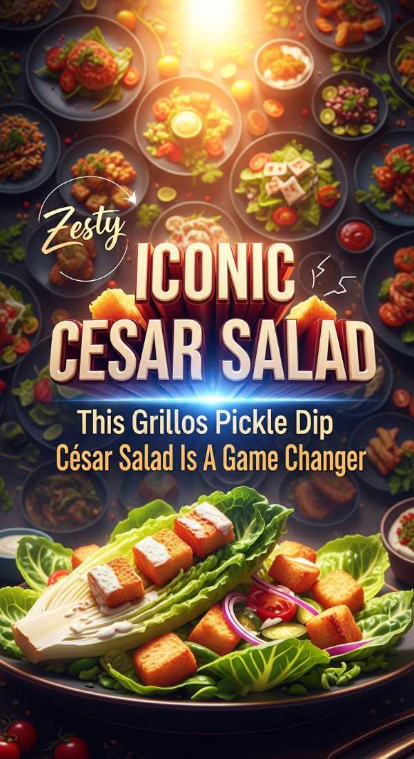Iconic Zesty Cesar Salad With Pickle Dip 69dfdaf8354cb