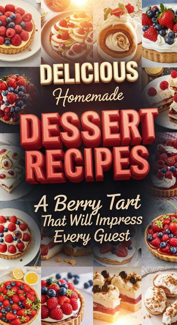 Impressive Berry Tart Dessert 69de7d6c018cf