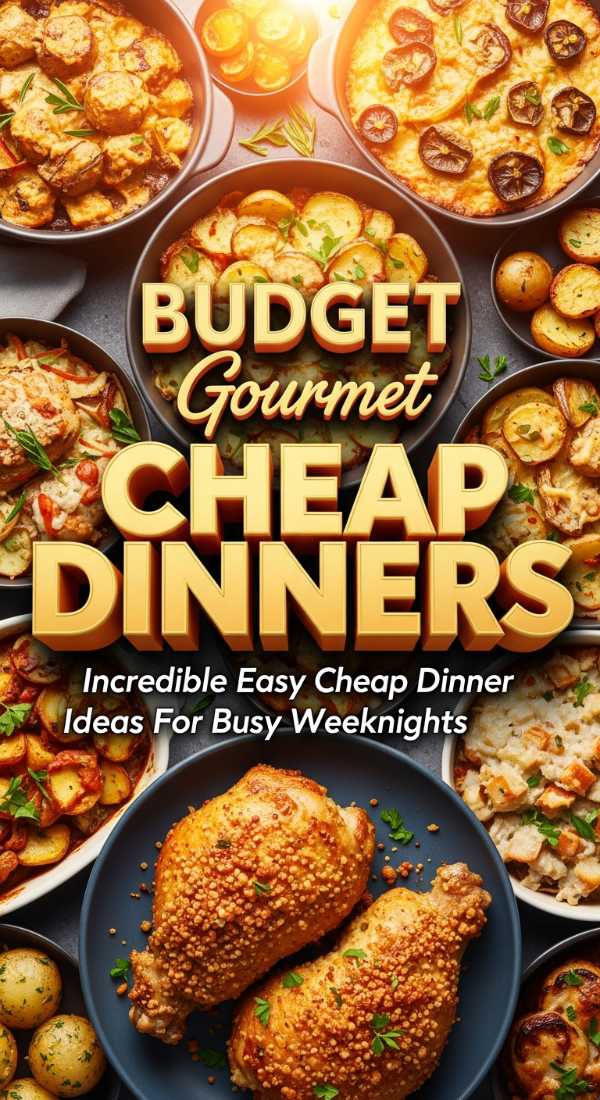 Incredible Easy Cheap Dinner Ideas 69eca8d4670cb