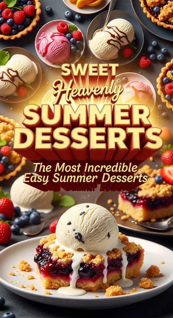 Incredible Easy Summer Desserts 69edb916e5da1