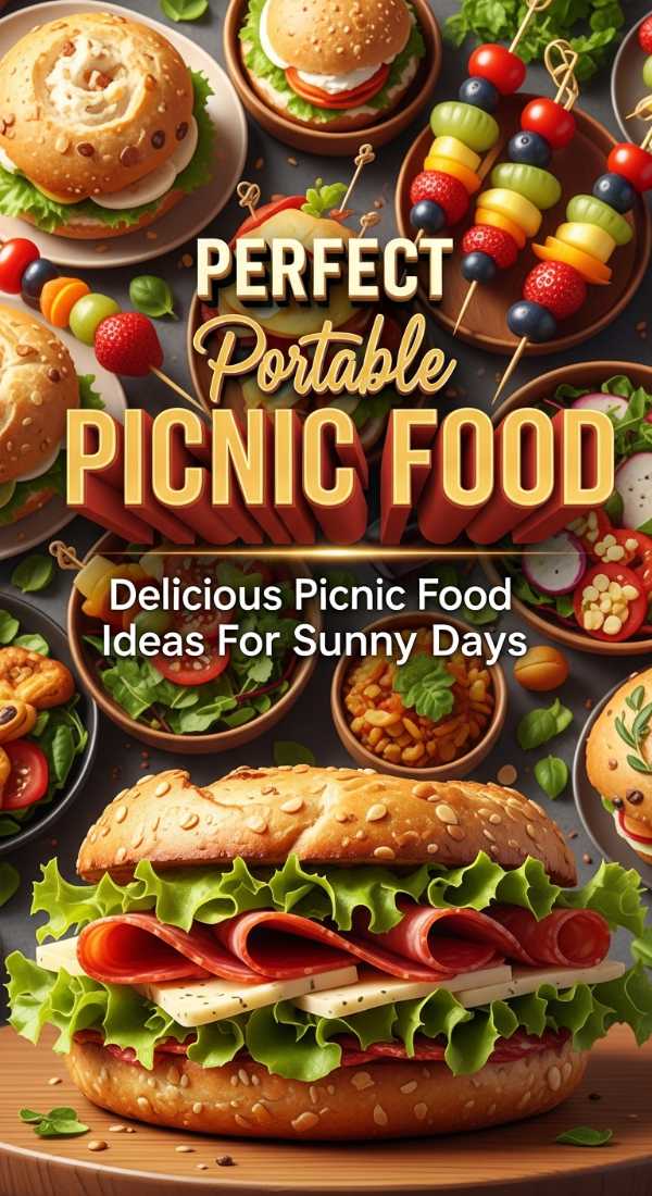 Incredible Picnic Food Ideas 69edb91541679