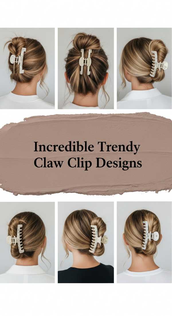 Incredible Trendy Claw Clip Designs 69e9cd02a48b1