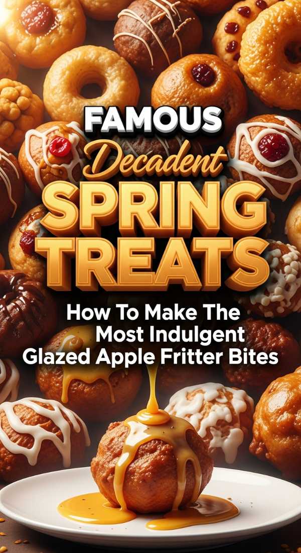 Indulgent Glazed Apple Fritter Bites 69e709b9da17b