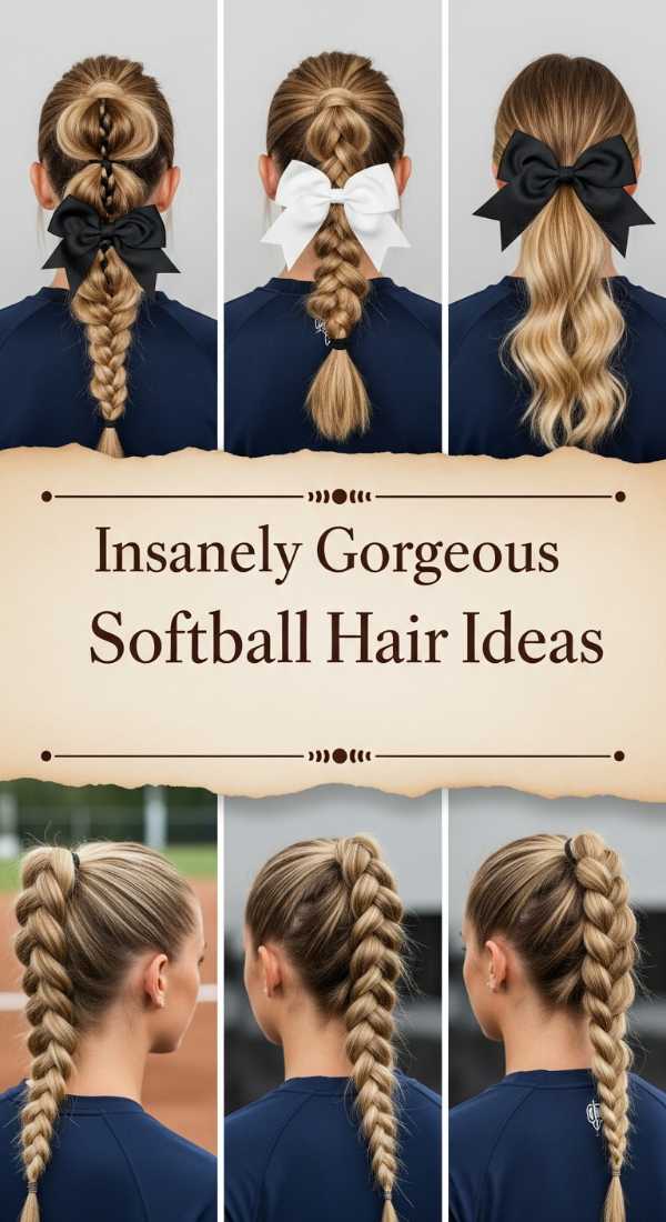 Insanely Gorgeous Softball Hair Ideas 69e9cd0d920f6