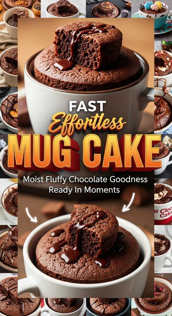 Instant Effortless Chocolate Mug Cake