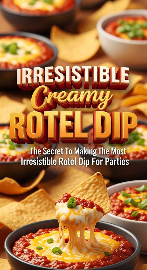 Irresistible Creamy Rotel Dip Recipe 69ef01230602f