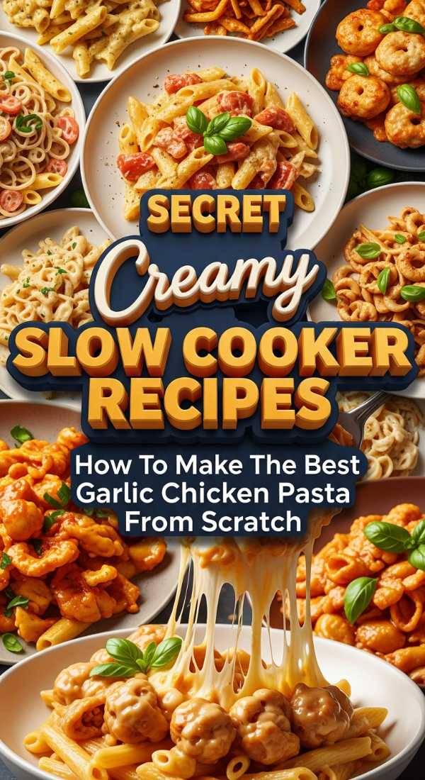 Irresistible Creamy Slow Cooker Chicken Pasta 69e709acd5cbf