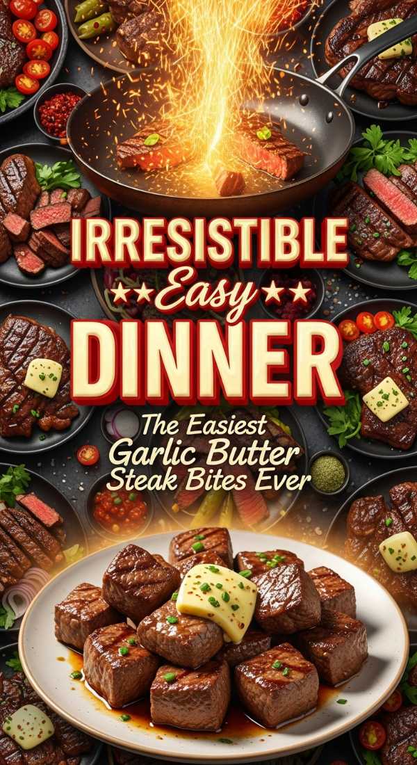 Irresistible Garlic Butter Steak Bites Easy Dinner 69e362b37df00