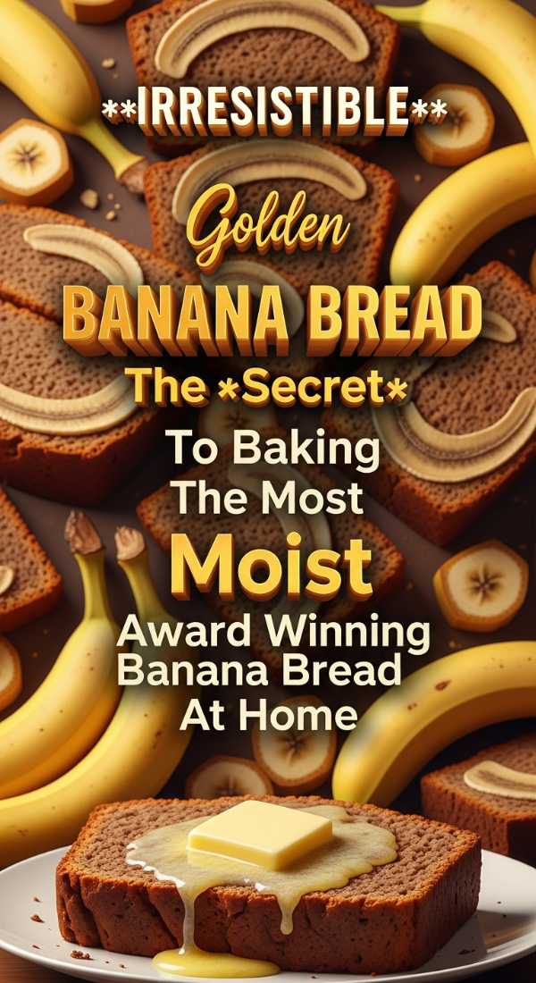 Irresistible Golden Banana Bread Secret 69f19e23145f9