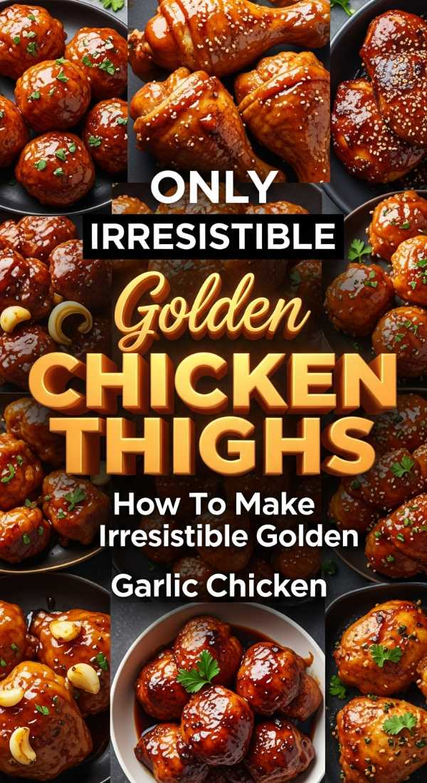 Irresistible Golden Honey Garlic Chicken 69eb90e5c3857