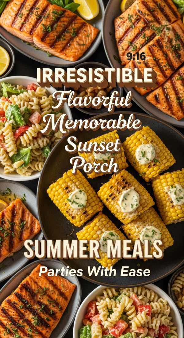 Irresistible Gourmet Summer Meals For Outdoor Dining 69edb74cb159d