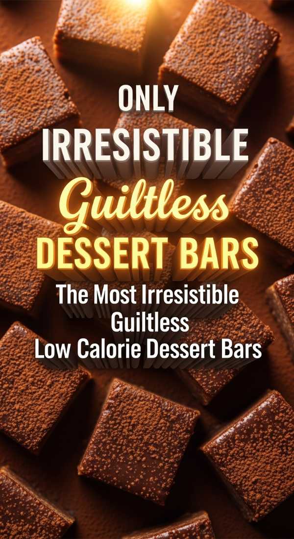 Irresistible Guiltless Low Calorie Dessert