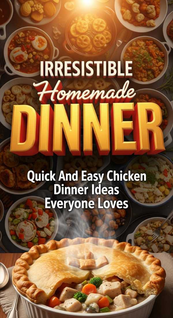 Irresistible Homemade Dinner Ideas 69eb221f2c68d