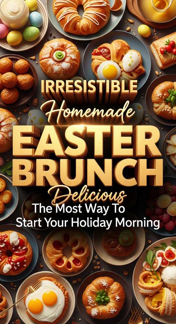 Irresistible Homemade Easter Brunch Buffet 69de7c33306d8