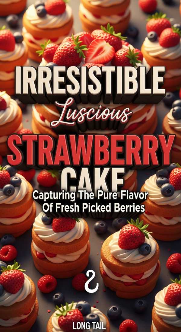 Irresistible Luscious Strawberry Cake 69e9bc938d3ad