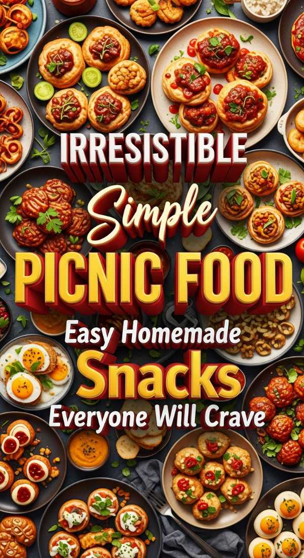 Irresistible Simple Picnic Snacks 69dfd9641086c