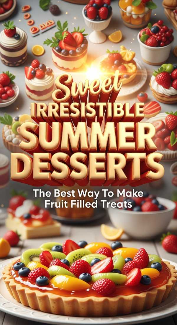 Irresistible Sweet Summer Desserts 69f20c4950941