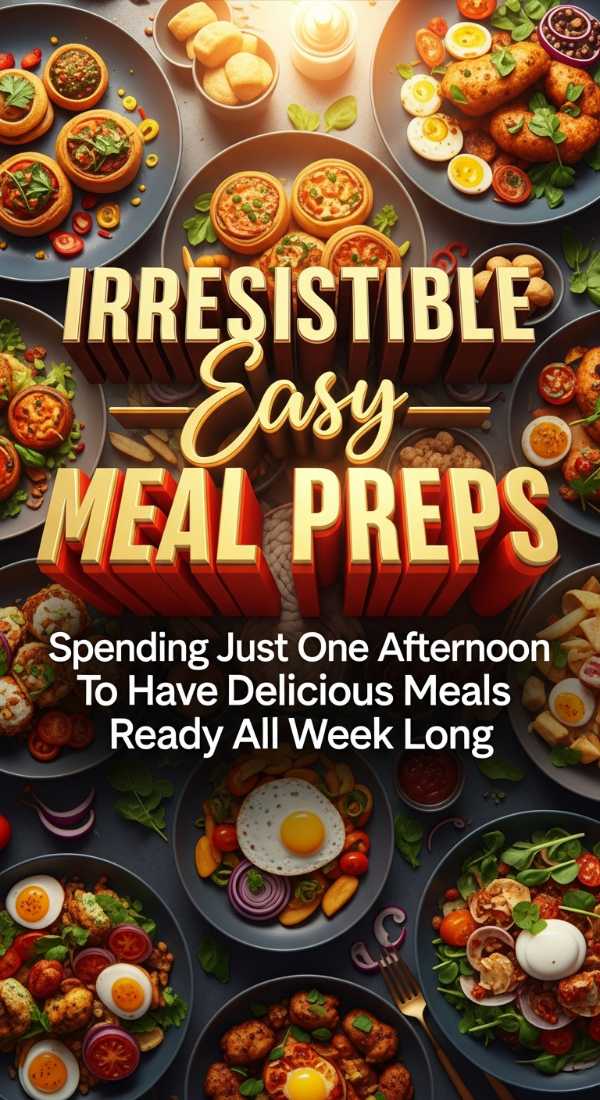 Irresistible Weekly Meal Prep Guide 69f061df76ce2