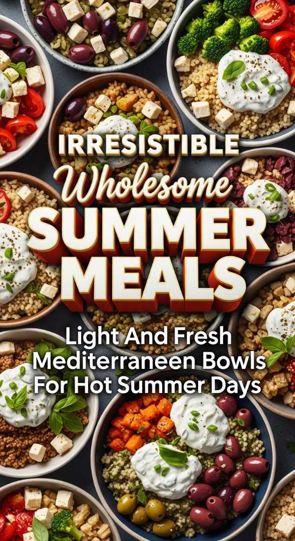 Irresistible Wholesome Summer Mediterranean Bowls 69e5fe8845134