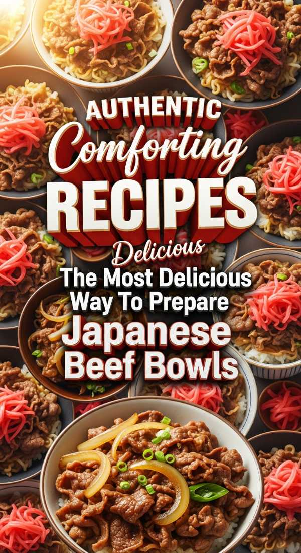 Japanese Beef Bowl Comfort Food 69eb90e3b8c35