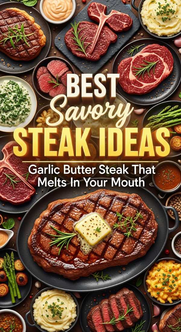 Juicy Garlic Butter Steak 69e9bb9a26e55