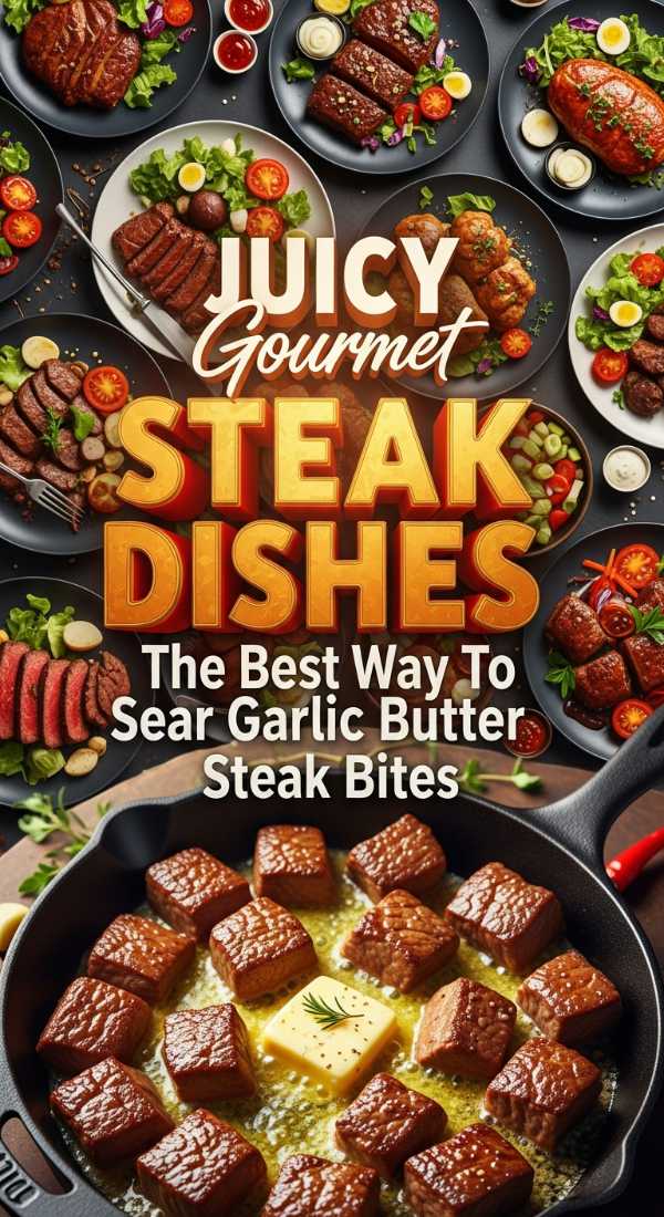 Juicy Garlic Butter Steak Bites Tutorial 69e4a9408f69c