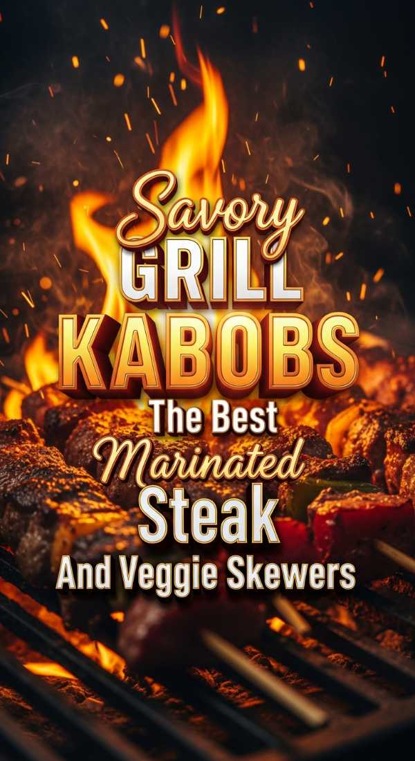 Juicy Grilled Steak And Vegetable Kabobs 69f2010d14493