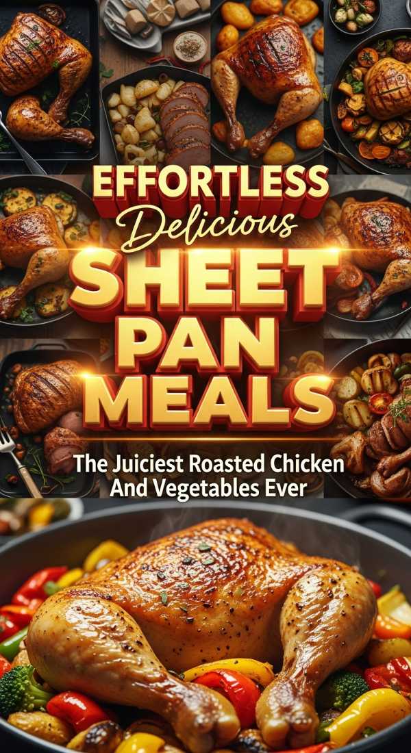 Juicy Roasted Sheet Pan Chicken Dinner 69de7af496421