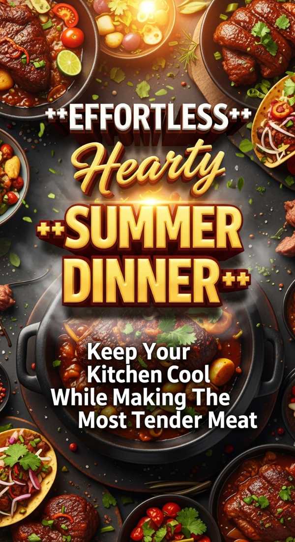 Keep Your Kitchen Cool While Making The Most Tender Meat 69eefe0fe9487