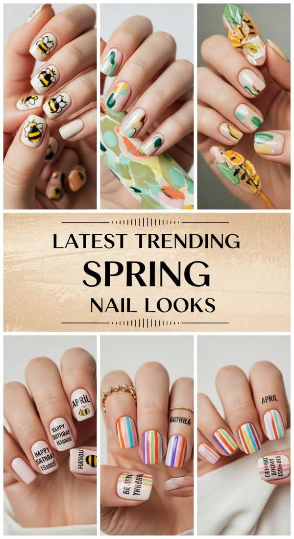 Latest Trending Spring Nail Looks 69ef3ad61211e