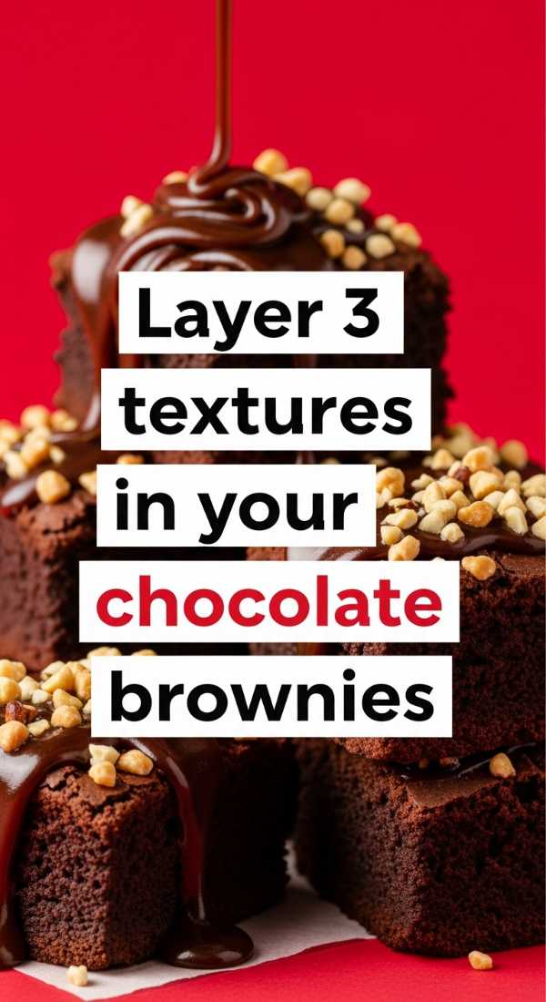 Layer 3 Textures In Your Chocolate Brownies 69f196fca3b5a
