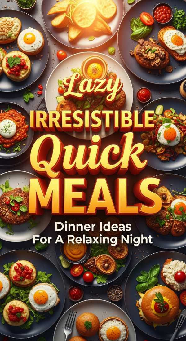 Lazy Dinner Ideas For A Stress Free Night 69e4a93455e81