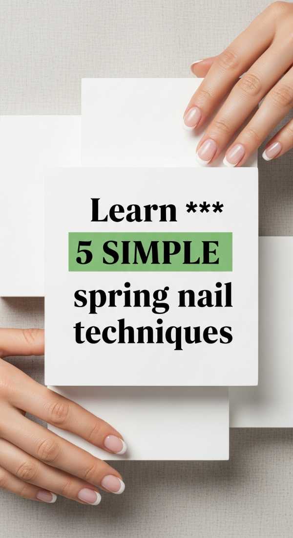 Learn 5 Simple Spring Nail Techniques 69e3c0771b329
