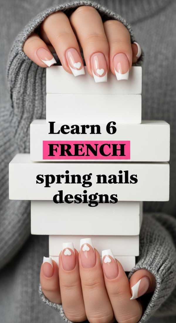 Learn 6 French Spring Nails Designs 69efaf92c0130
